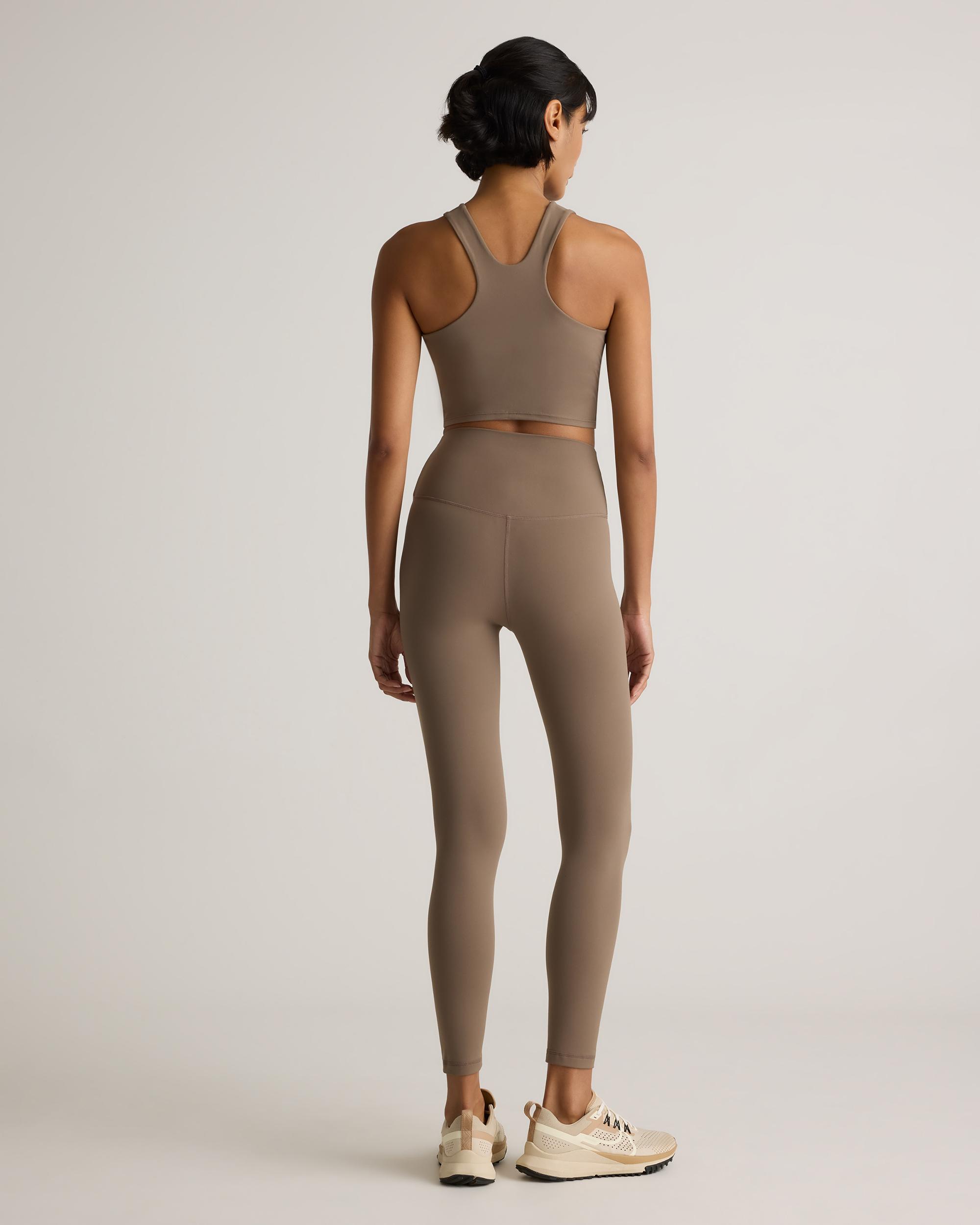 Quince | Women's Ultra-Form High-Neck Cropped Tank Top Nylon/Spandex Product Image