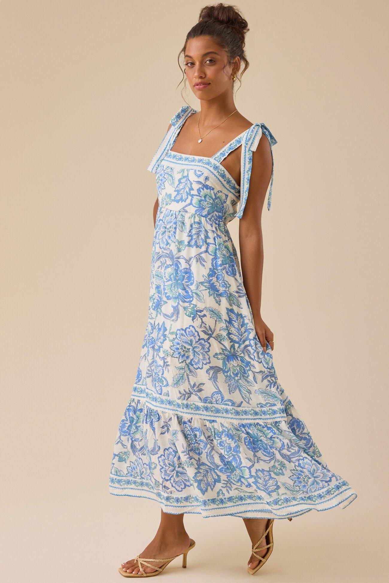 Sasha Floral Maxi Dress Product Image