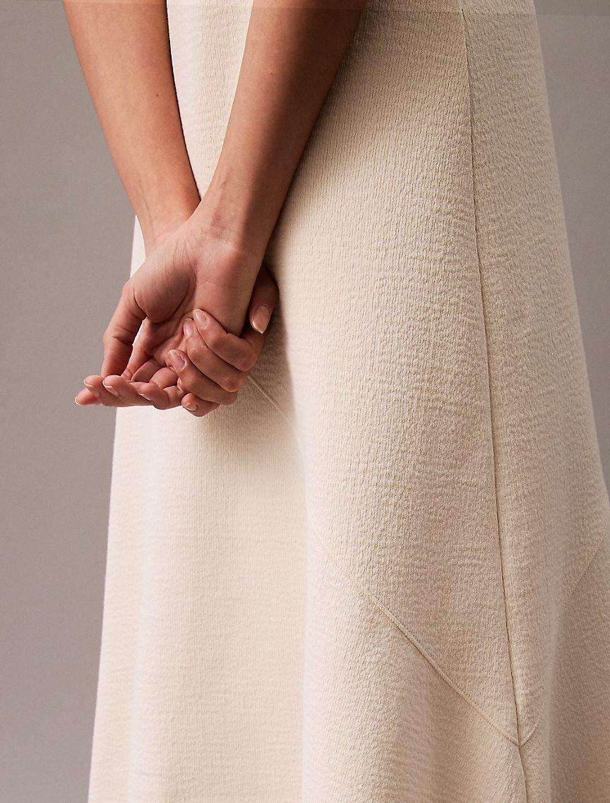 Textured Terry Midi Dress Product Image