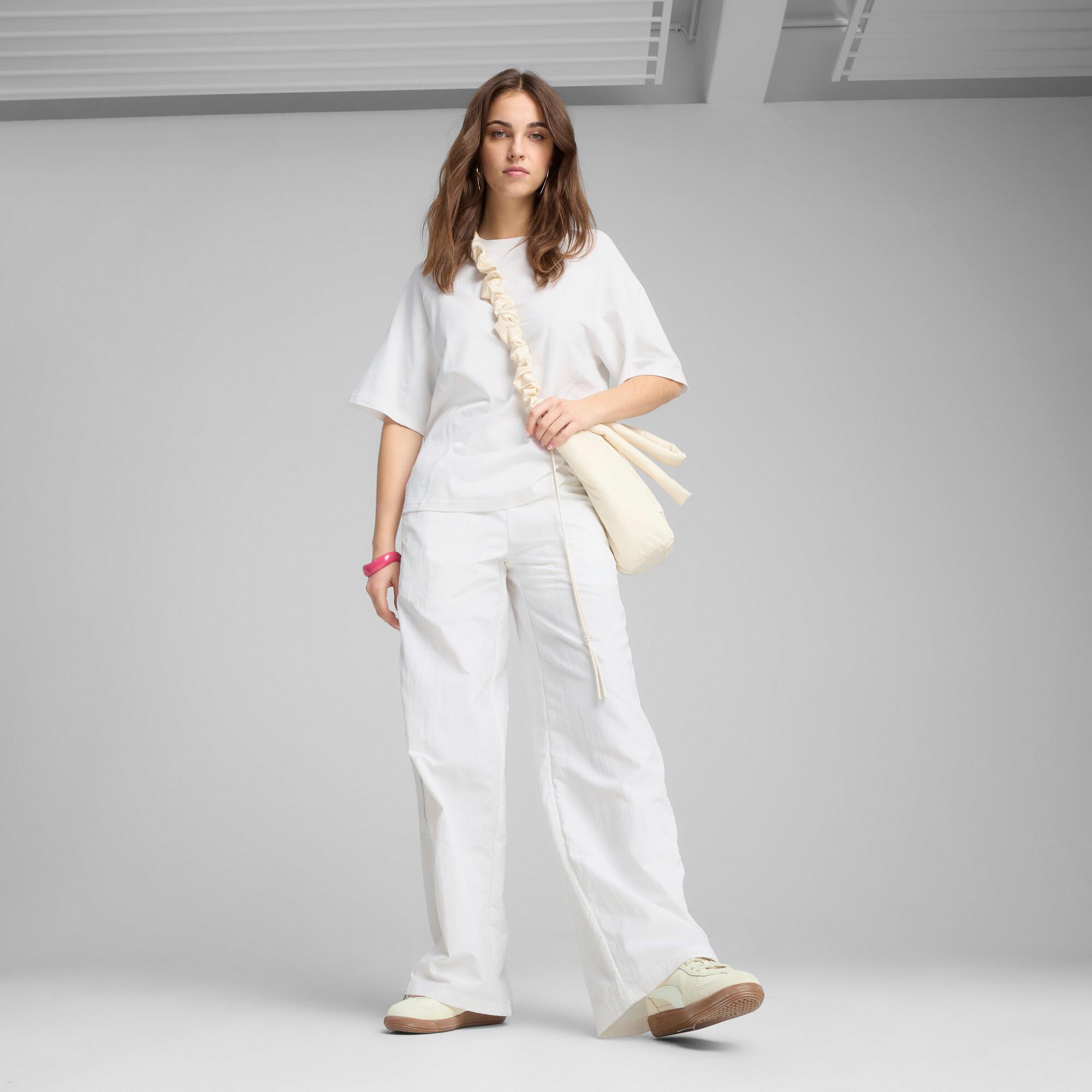 DARE TO Women's Relaxed Woven Zip-Off Pants Product Image