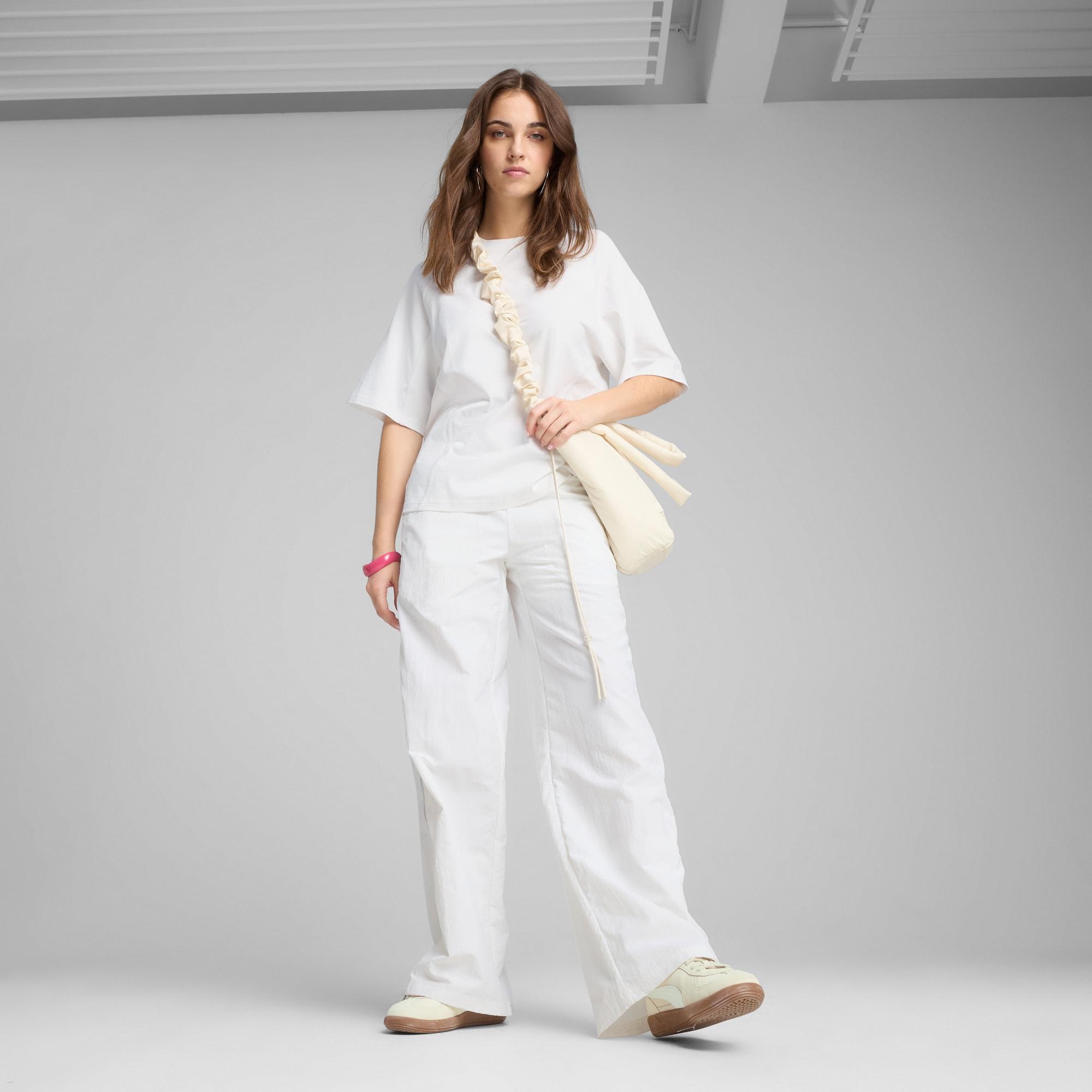 DARE TO Women's Relaxed Woven Zip-Off Pants Product Image
