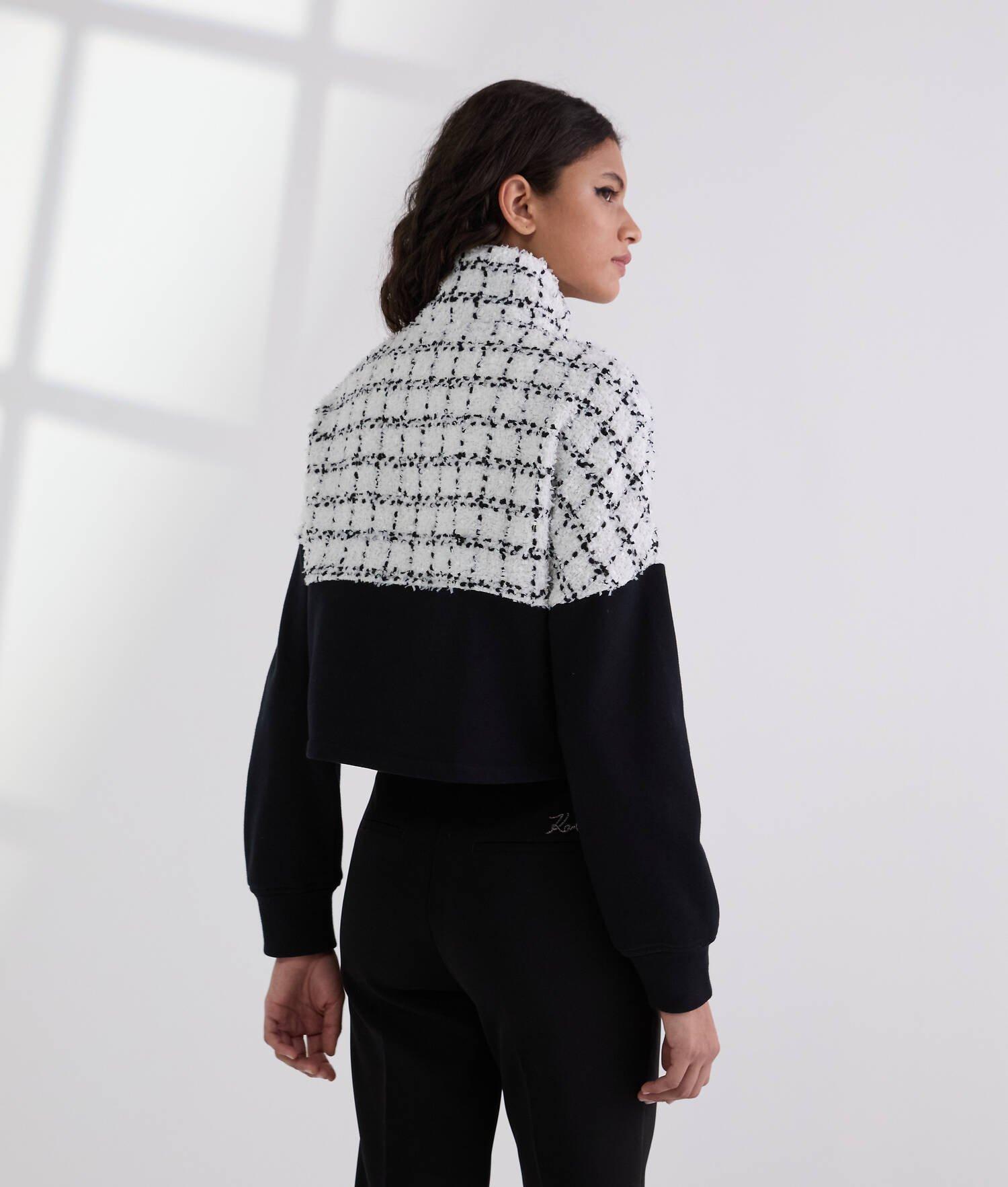 BOUCLÉ SWEAT JACKET Product Image