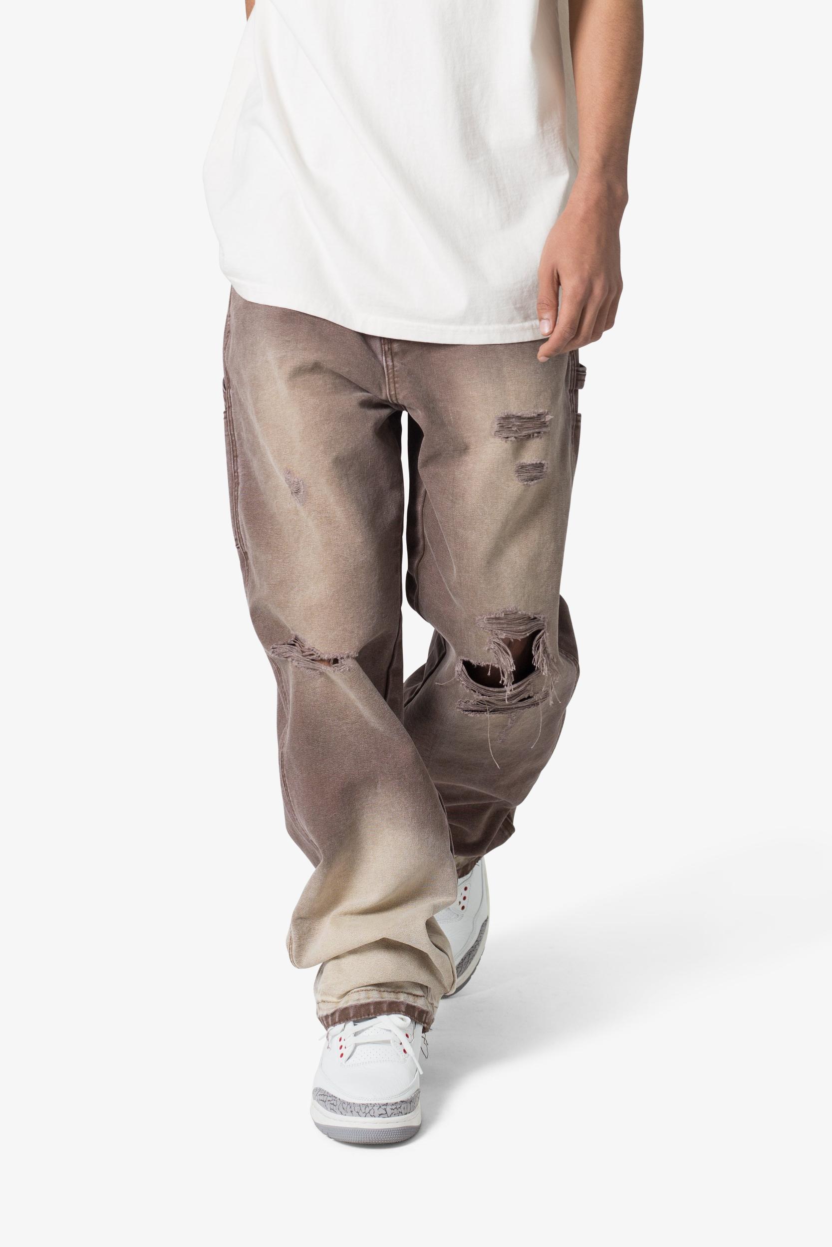 Ultra Baggy Work Pants - Brown Product Image