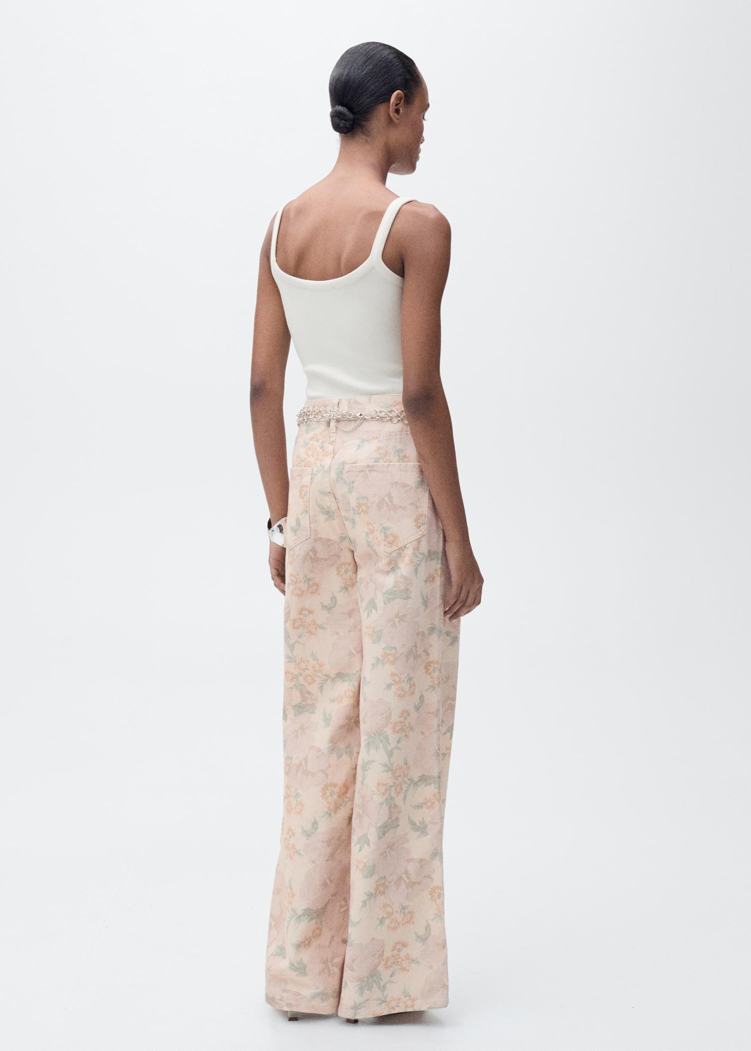 Ribbed cotton bodysuit - Women | MANGO USA Product Image