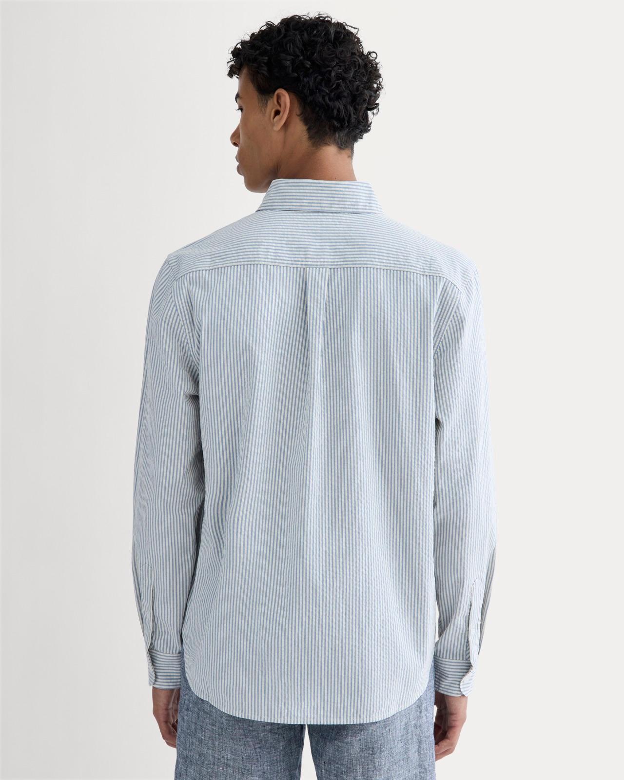 Mens Seersucker Long-Sleeve Shirt by Everlane Product Image