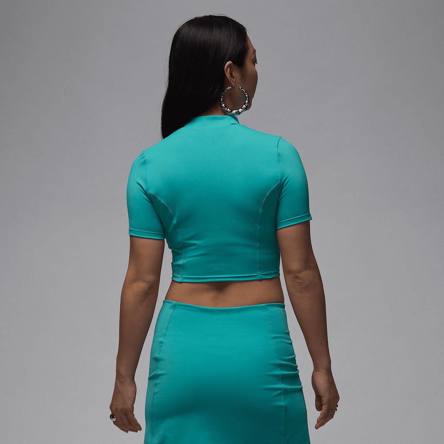 Jordan Women's Short-Sleeve Knit Crop Top Product Image