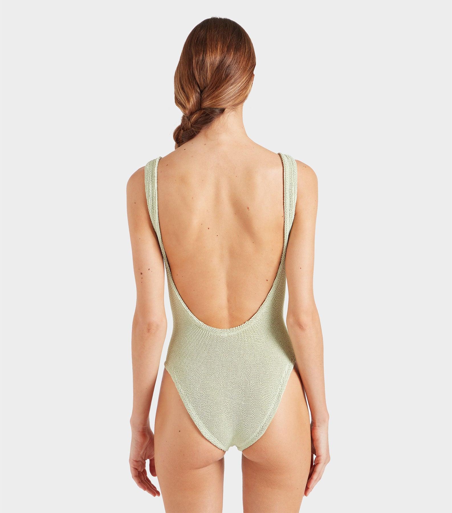 For Fouquet's Square Neck Swim- Sage Product Image