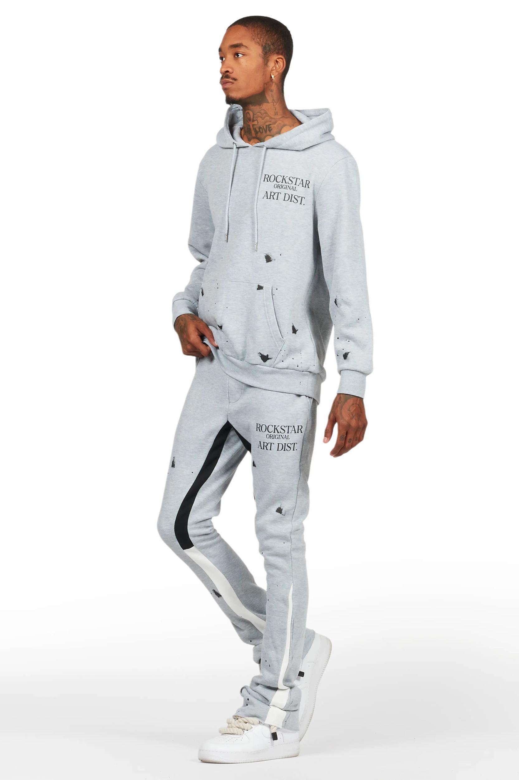 Raffer Heather Grey 2.0 Stacked Flare Track Set Male Product Image