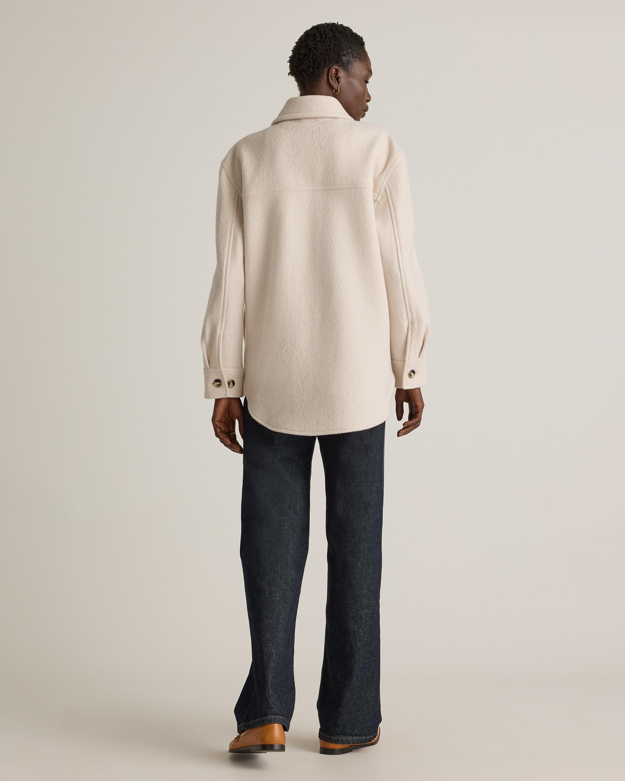 Quince | Women's 100% Merino Wool Shirt Jacket Product Image