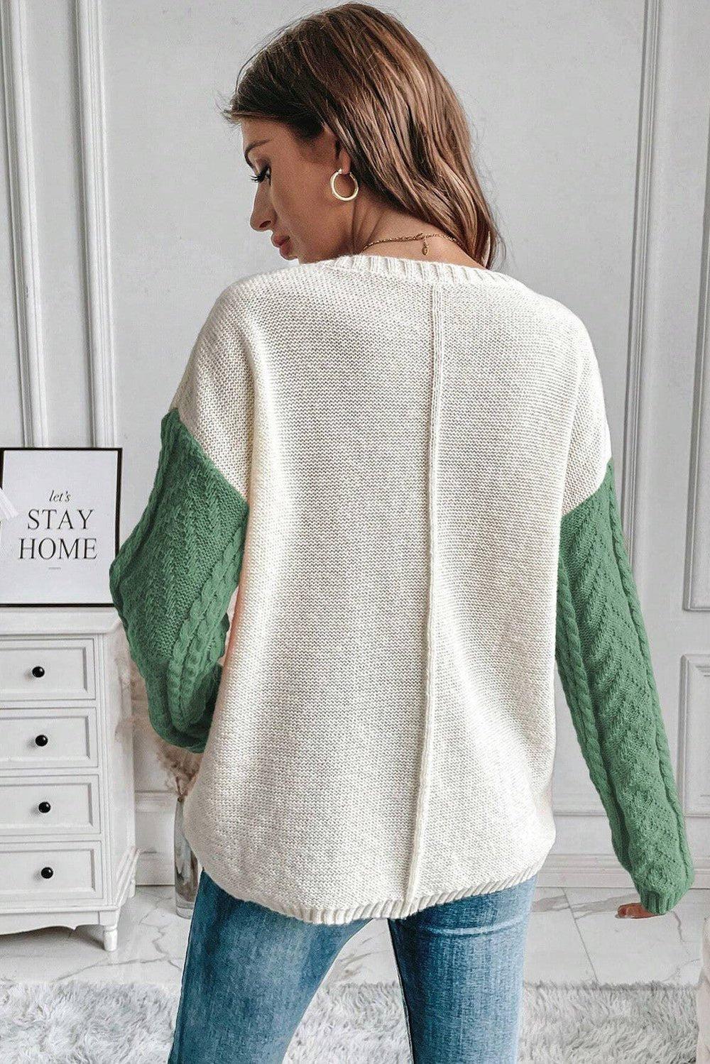 Blocks Of Fall Knit Sweater - 3 Colors Available* Product Image