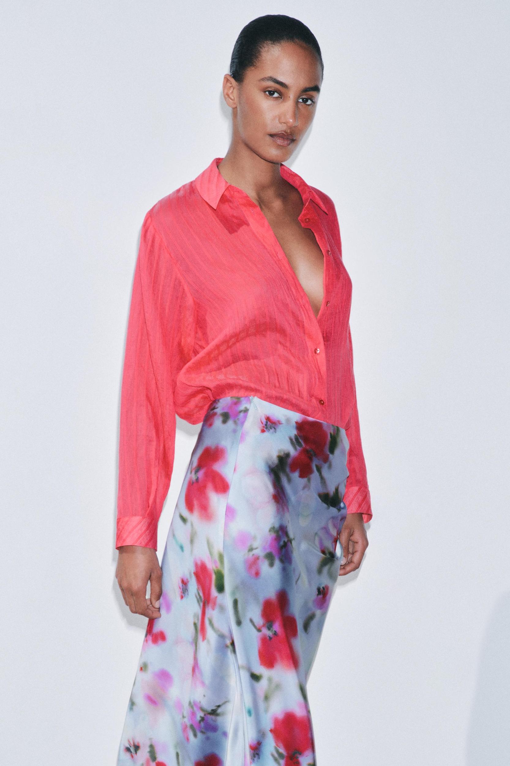 WOVEN STRIPE SHIRT Product Image