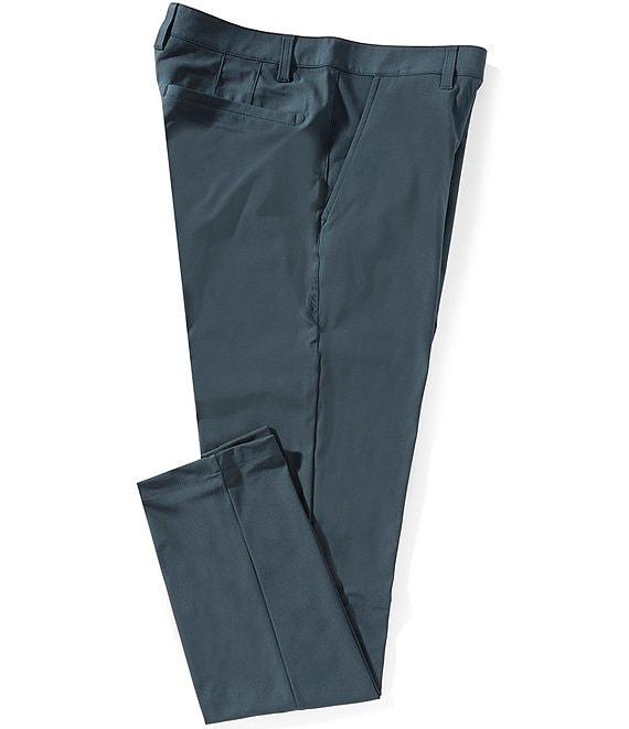 RHONE Slim Fit Flat Front Commuter Stretch Pants Product Image