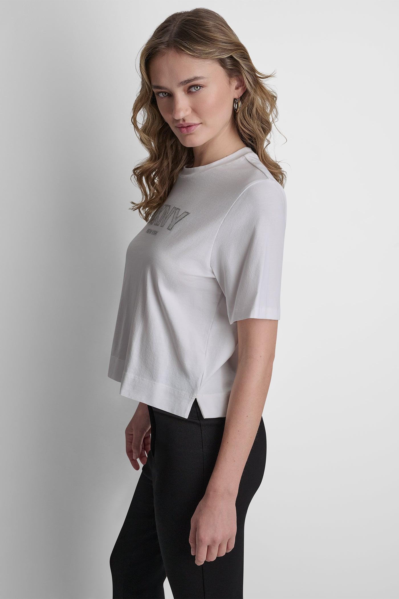 CRYSTAL BORDER LOGO GRAPHIC TEE Product Image