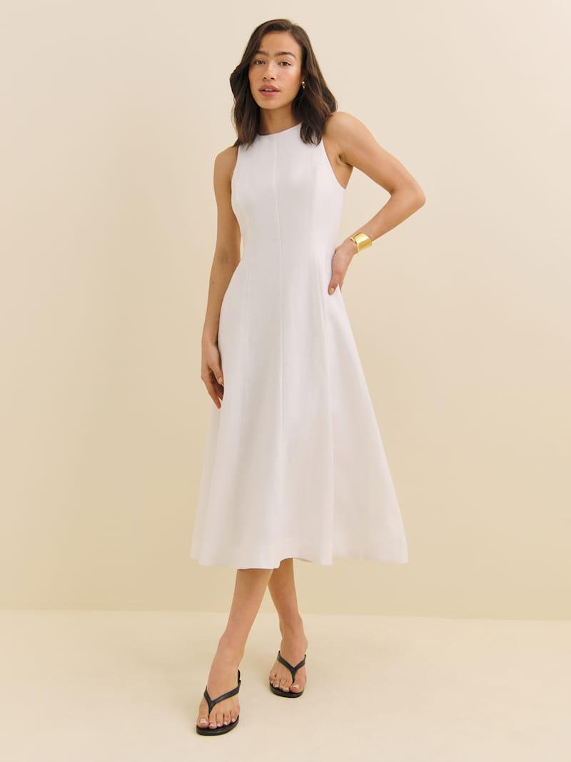 Davin Linen Dress Product Image
