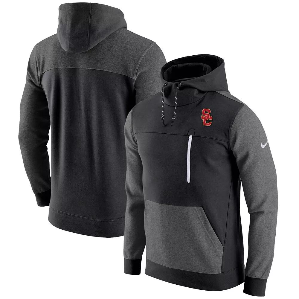 Men's Nike Black USC Trojans AV-15 2.0 Slim Fit Pullover Hoodie,  Product Image