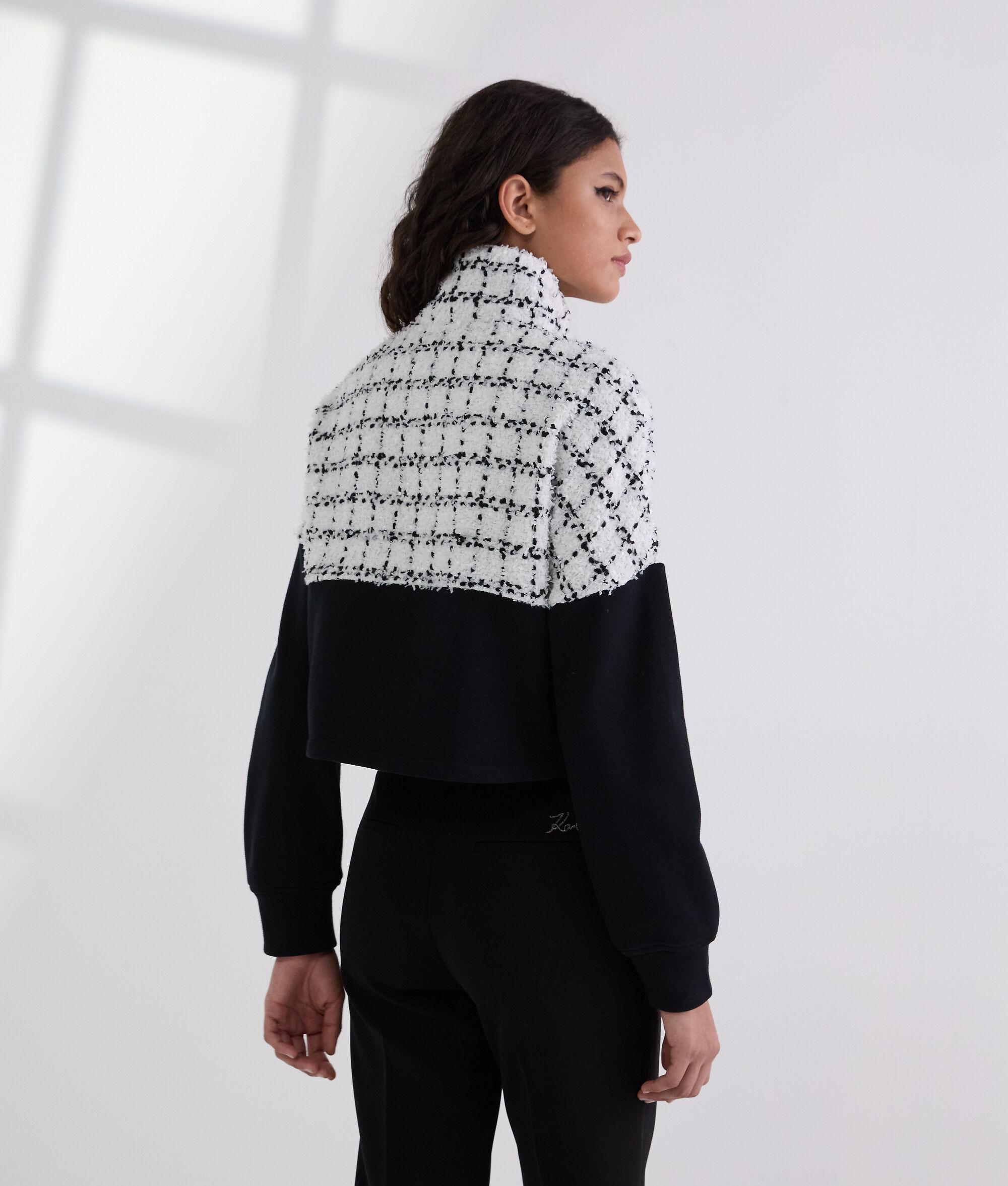 BOUCLÉ SWEAT JACKET Product Image