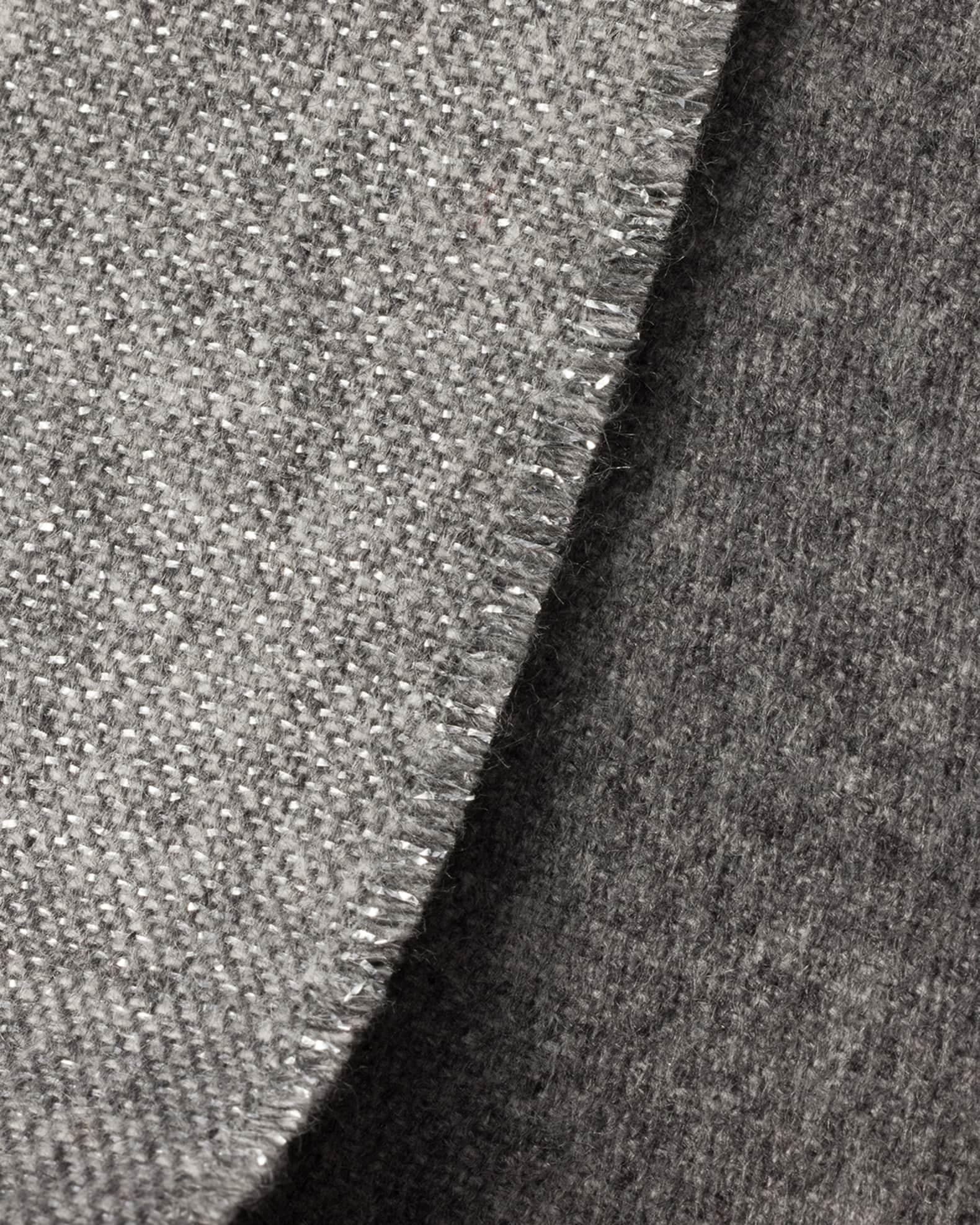 Fringe Jacquard Cashmere/Silk-Blend Evening Scarf Product Image