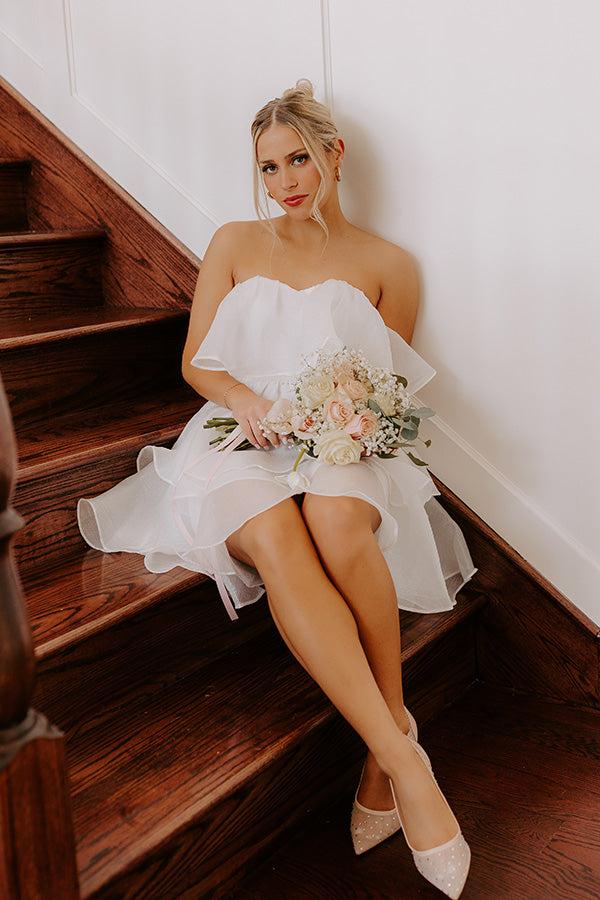 Heart Skips A Beat Tiered Mini Dress Product Image