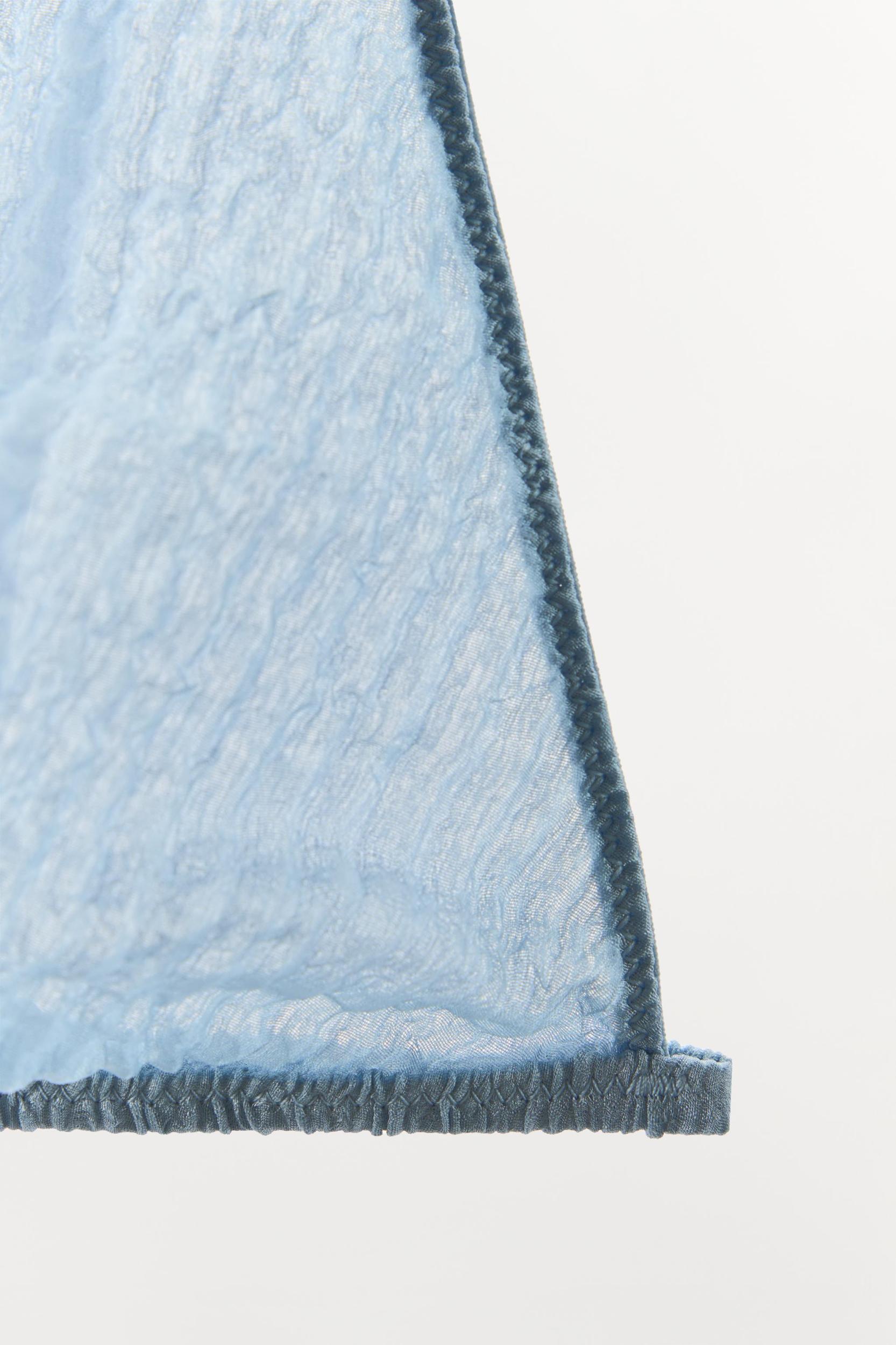 LIMITED EDITION 100% SILK CRINKLE EFFECT BRALETTE Product Image