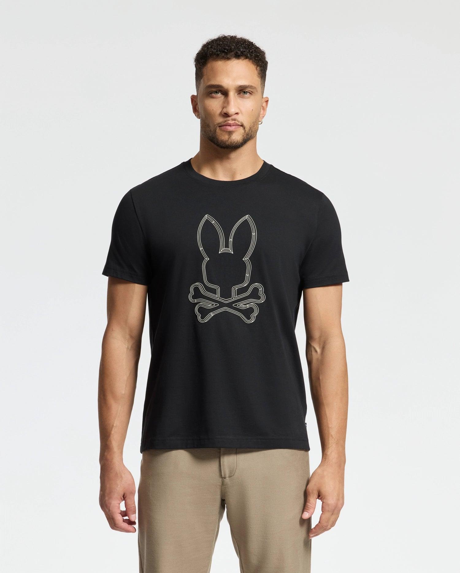 MENS MONARC FRONT BUNNY GRAPHIC TEE - B6U211E200 Male Product Image