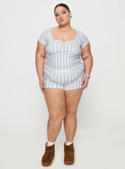 Yearning Rib Sleep Set Multi Curve Product Image