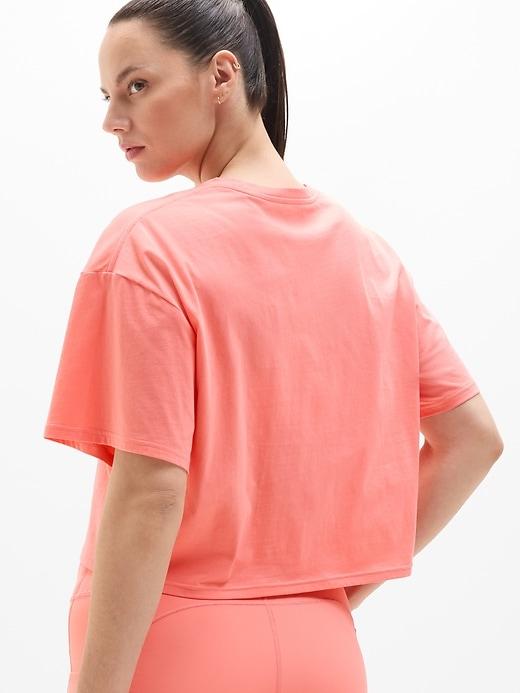 True Cotton Crop Tee Product Image