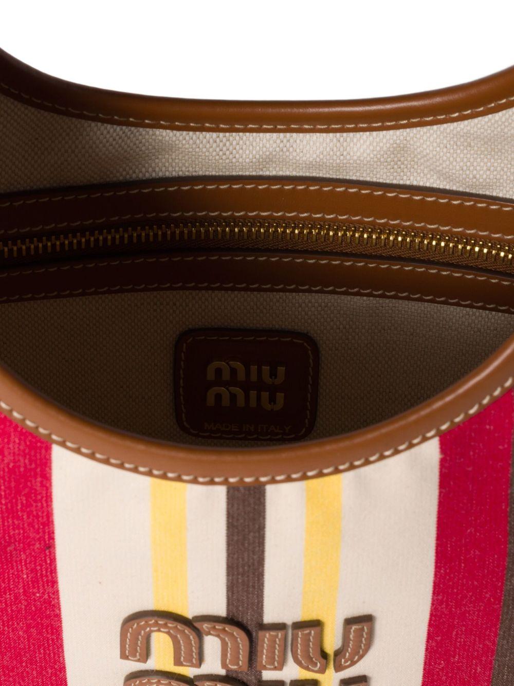 Ivy striped tote bag Product Image