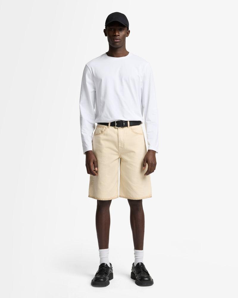 Wide Leg Denim Short Product Image