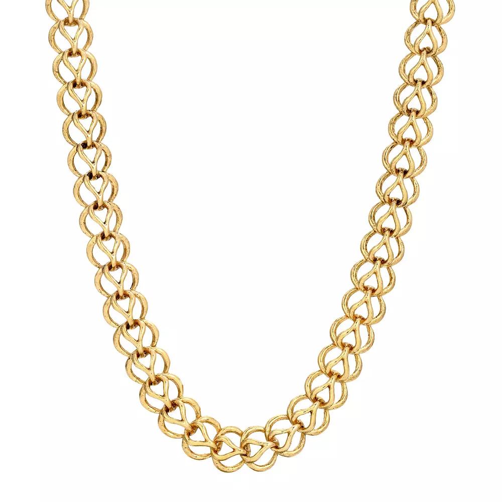 1928 Gold-Tone Chain Necklace, Womens, Gold Tone Product Image