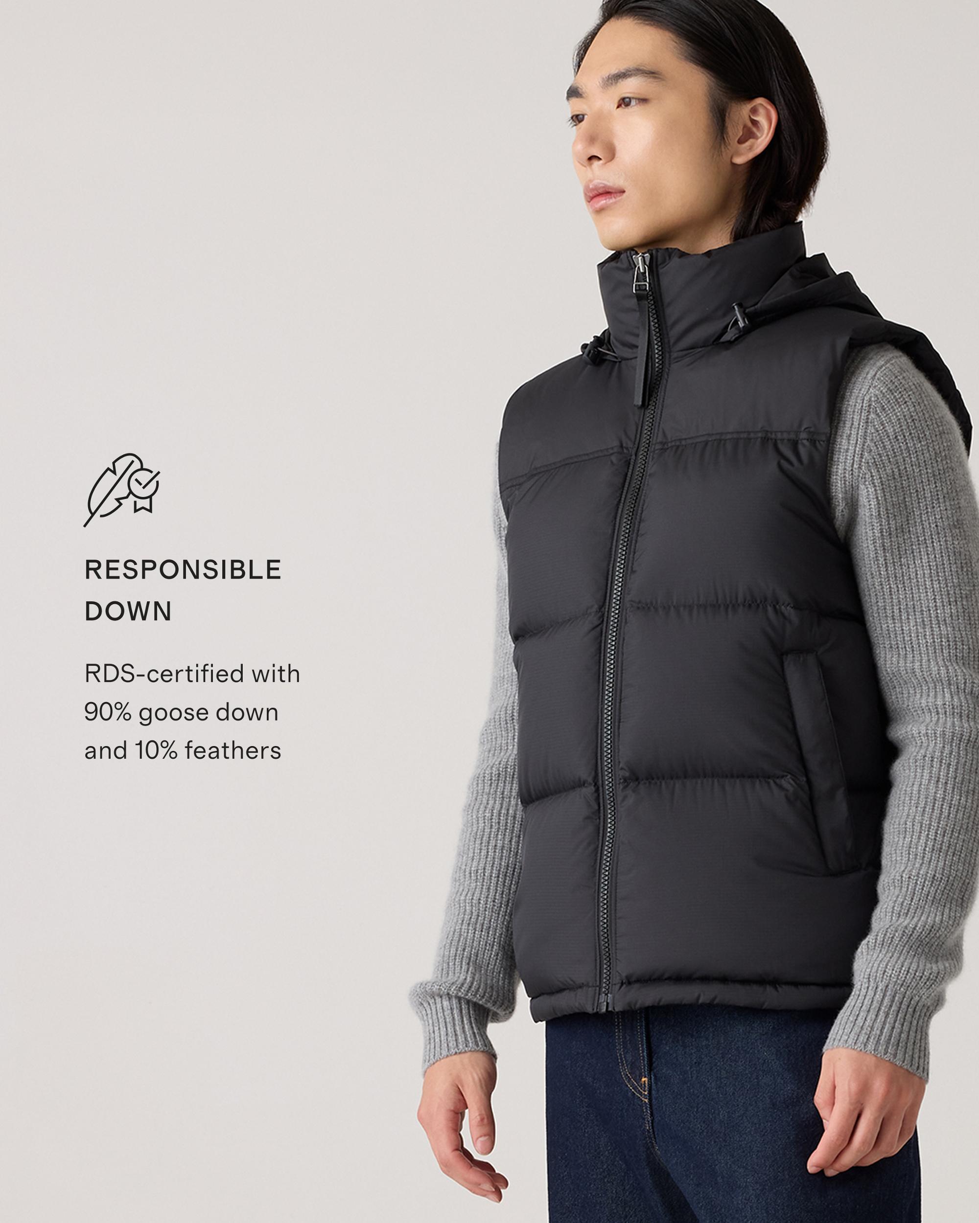 Quince | Men's Responsible Down Puffer Vest Recycled Polyester Product Image
