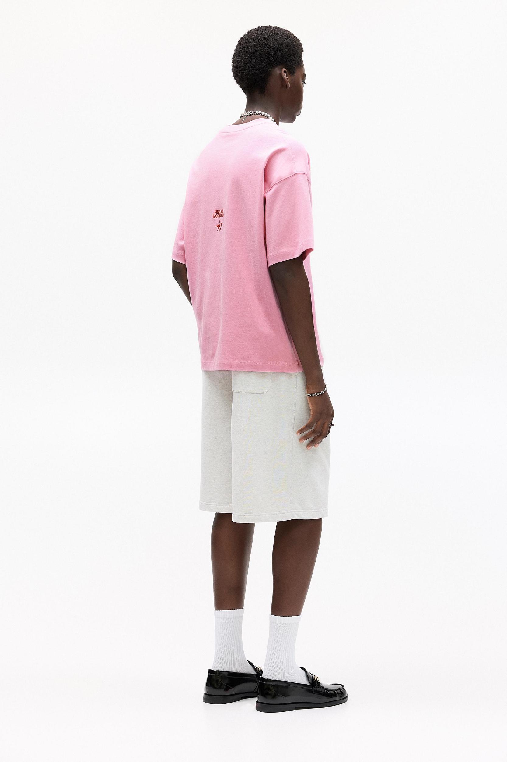 STWD Studio pink T-shirt Product Image