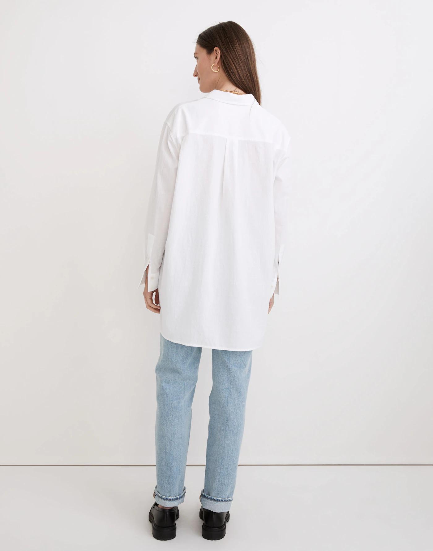 Oversized Ex-Boyfriend Tunic Shirt Product Image