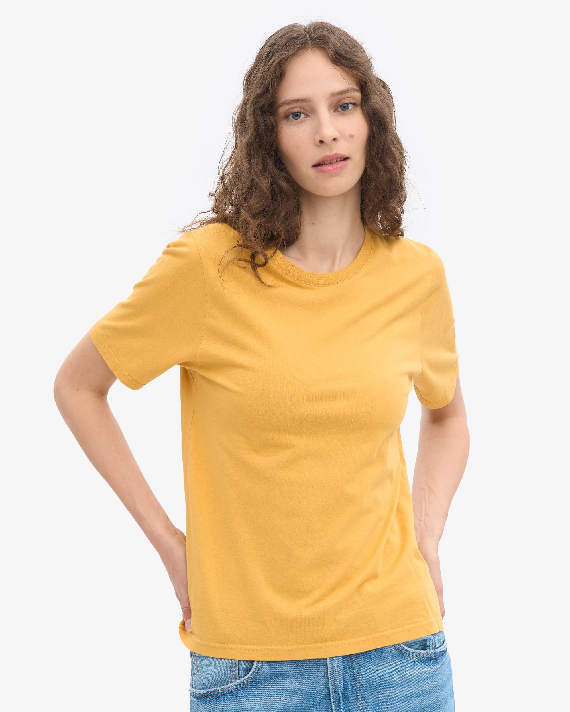 Women Light Organic Tee - Burned Yellow Product Image