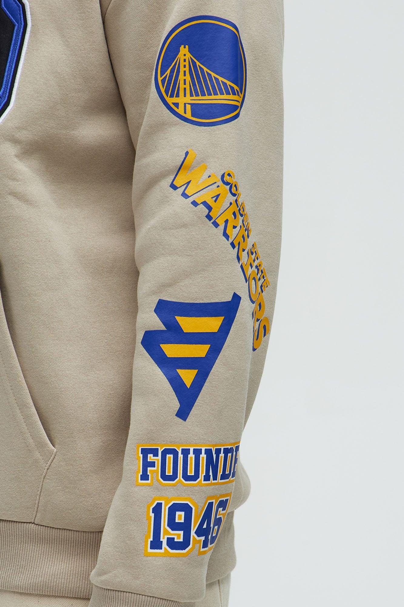 Warriors City Connect Hoodie - Sand Product Image