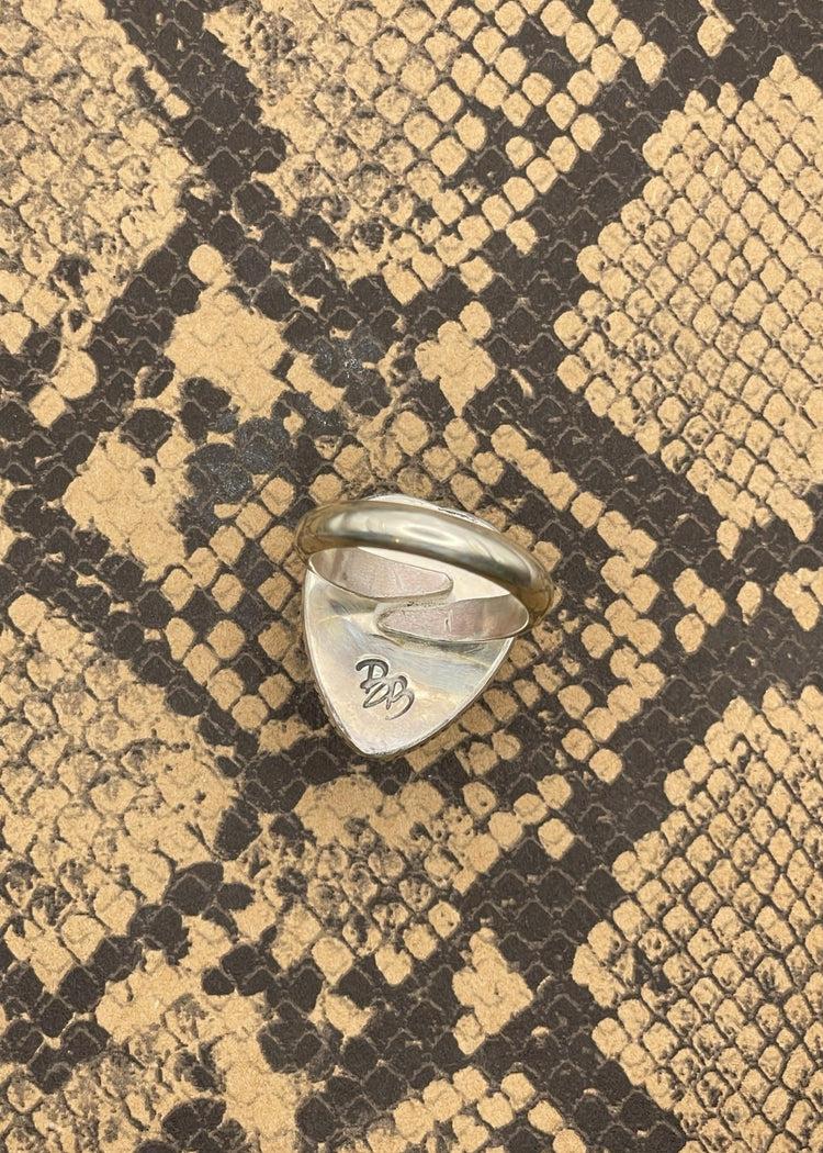 Sterling Silver Scorpion Heart Ring Product Image