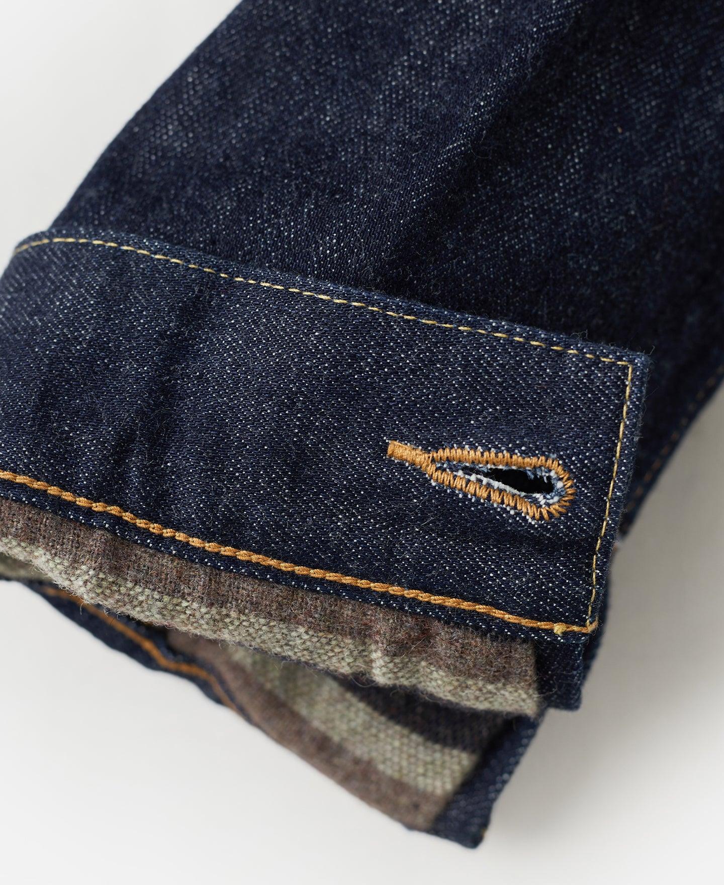 LOT 817XX Type 2 Blanket Lined Denim Jacket Product Image