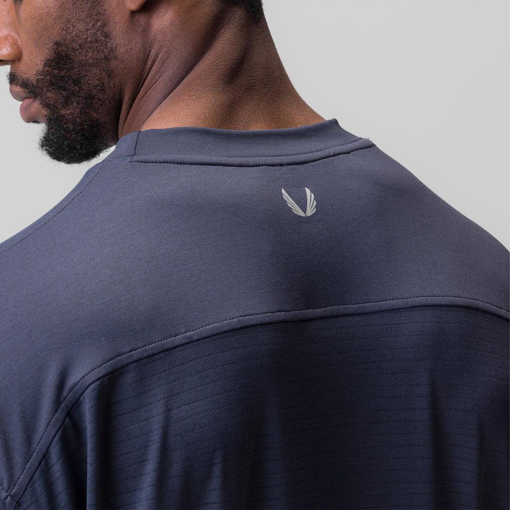 0822. AeroSilver® Oversized Tee - Brick "Box Logo" Product Image