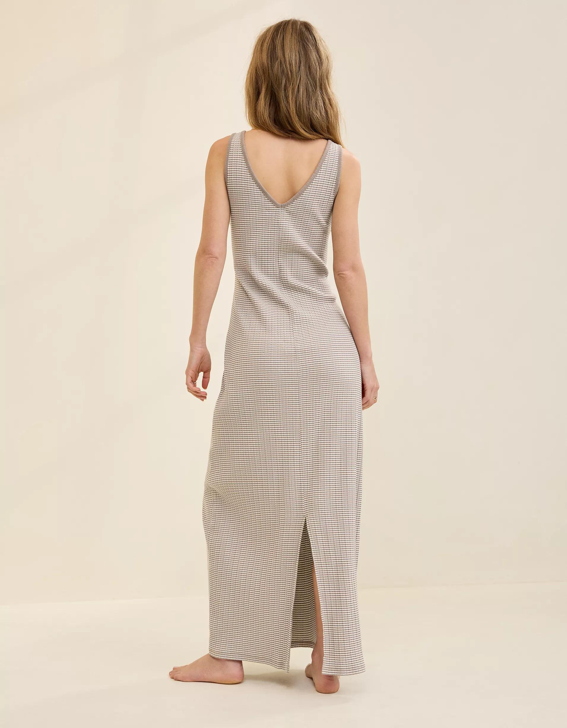 Aerie Double V Henley Bodycon Maxi Dress Product Image