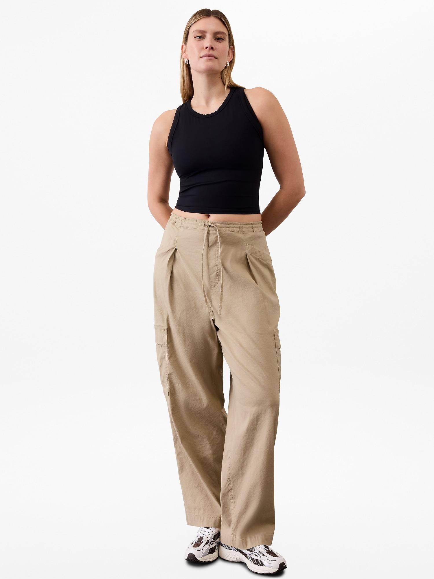 Paradise Mid Rise Straight Leg Cargo Pant Product Image