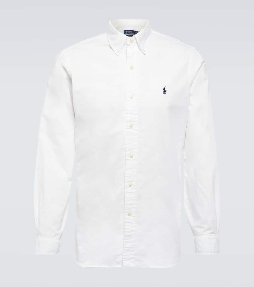 POLO RALPH LAUREN Long Sleeve Sport Shirt Clothing In White Product Image