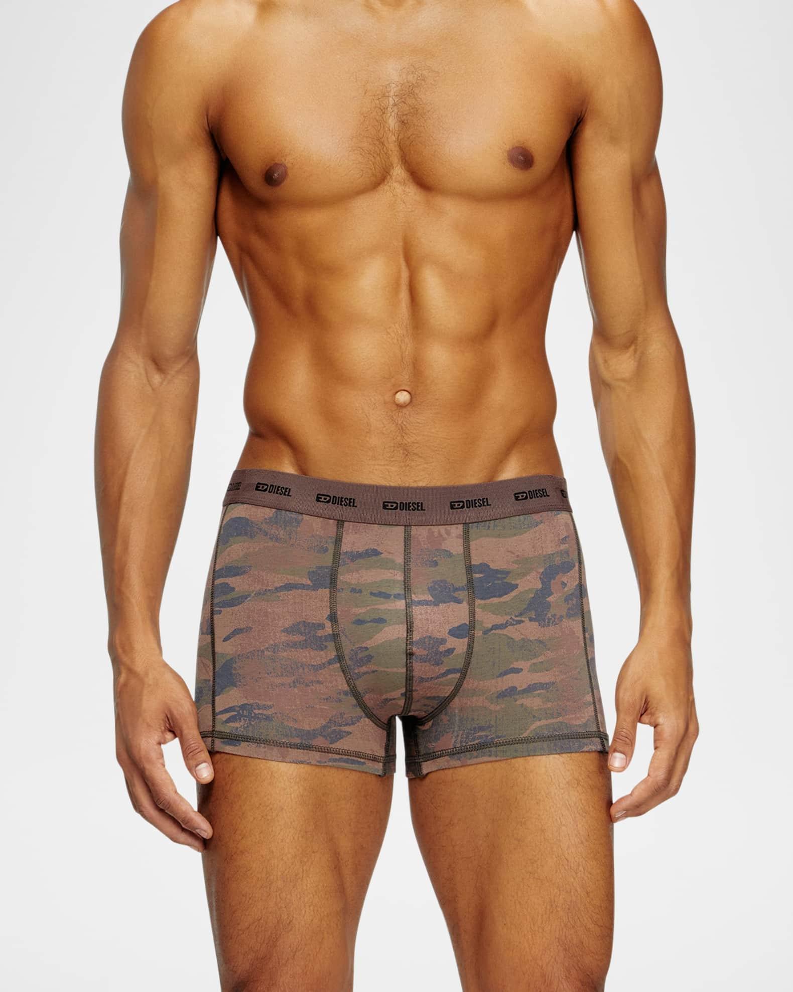 Men's Damien Logo Waistband 3-Pack Boxer Briefs Product Image