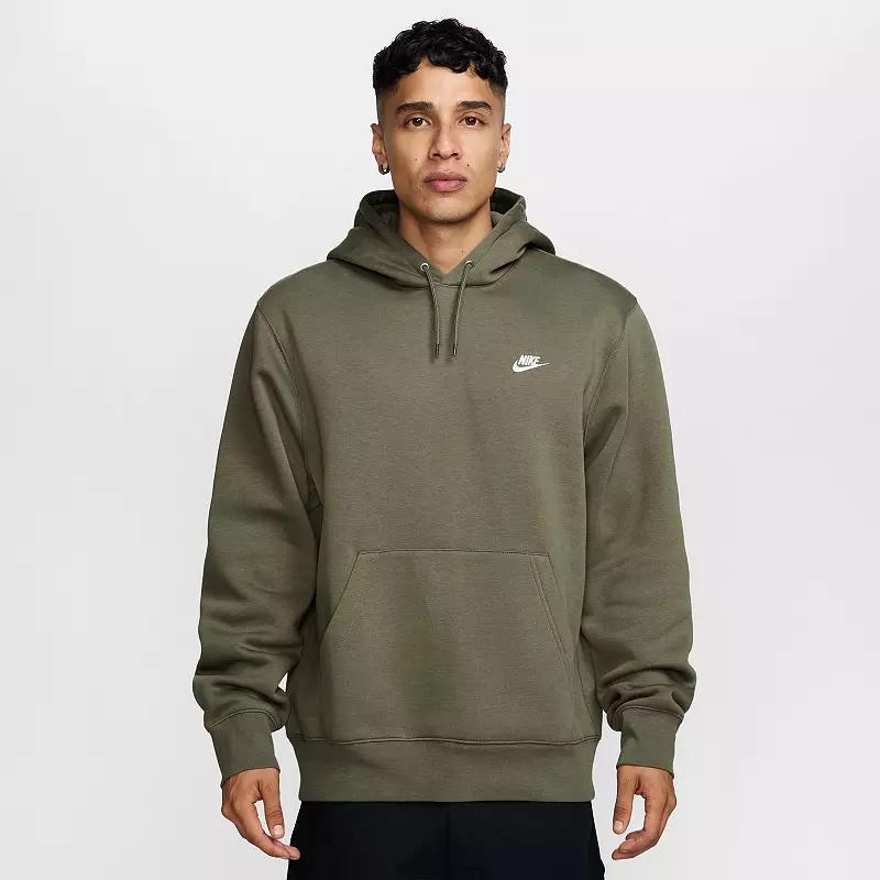 Big & Tall Nike Club Pull-Over Fleece Hoodie, Men's,  Product Image
