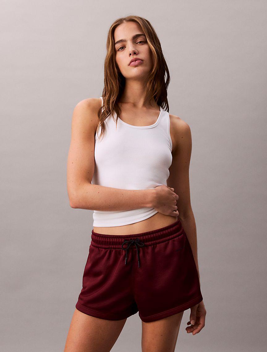 French Terry Mini Shorts  Product Image