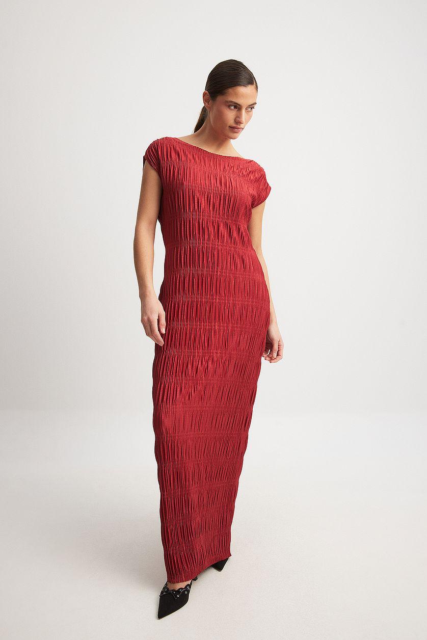 Smock Midi Jersey Dress Product Image