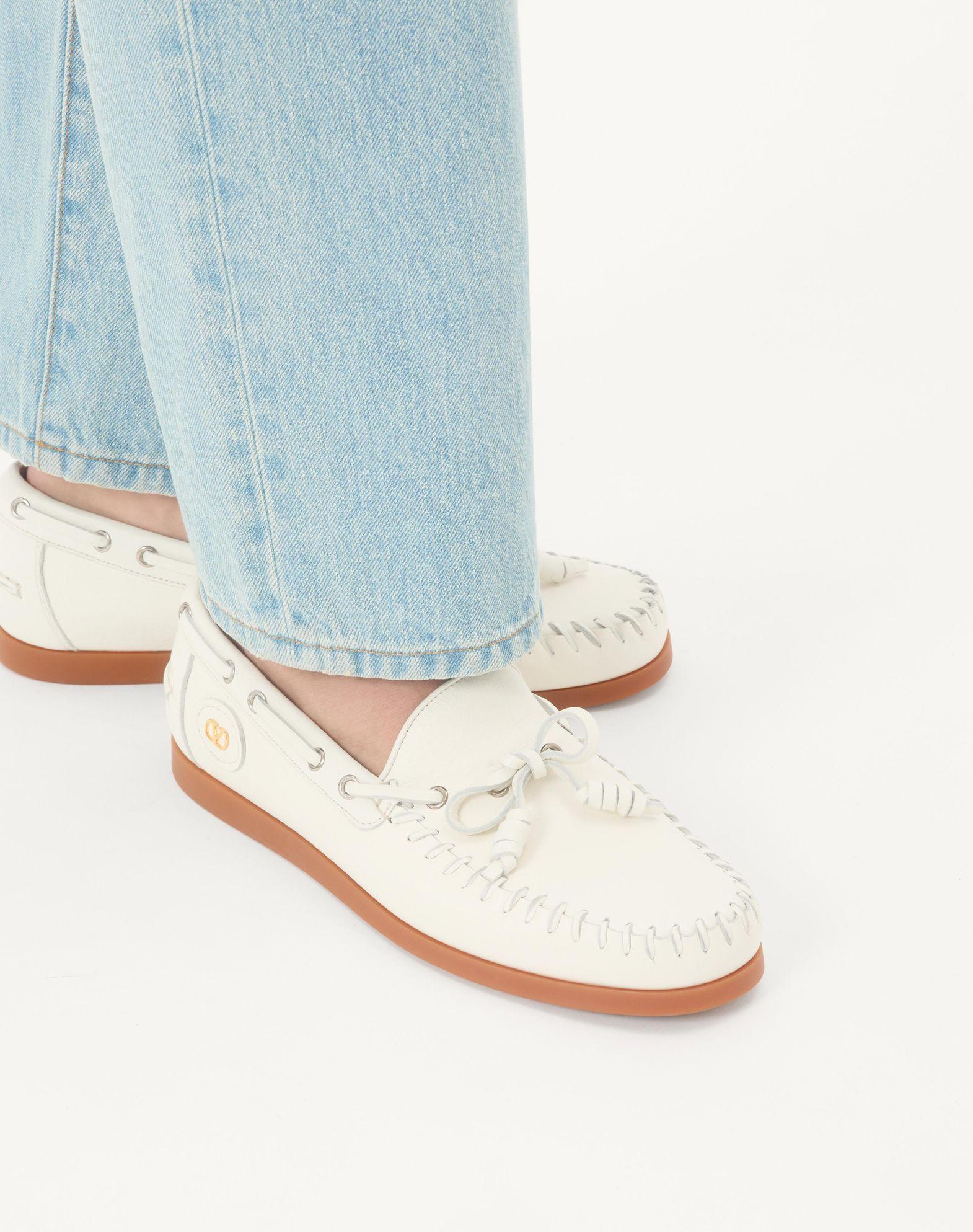 Palm Avenue Buffalo Leather Boat Shoe Product Image