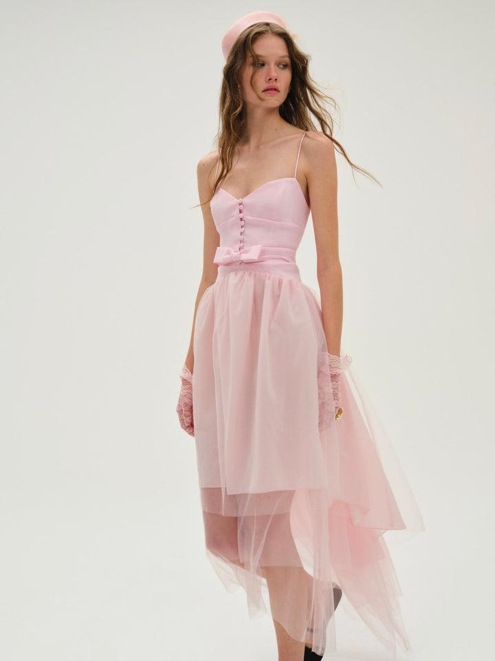 Anya Maxi Dress — Pink Product Image