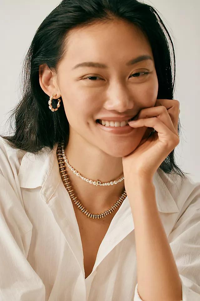 Gold Beaded Necklace Product Image