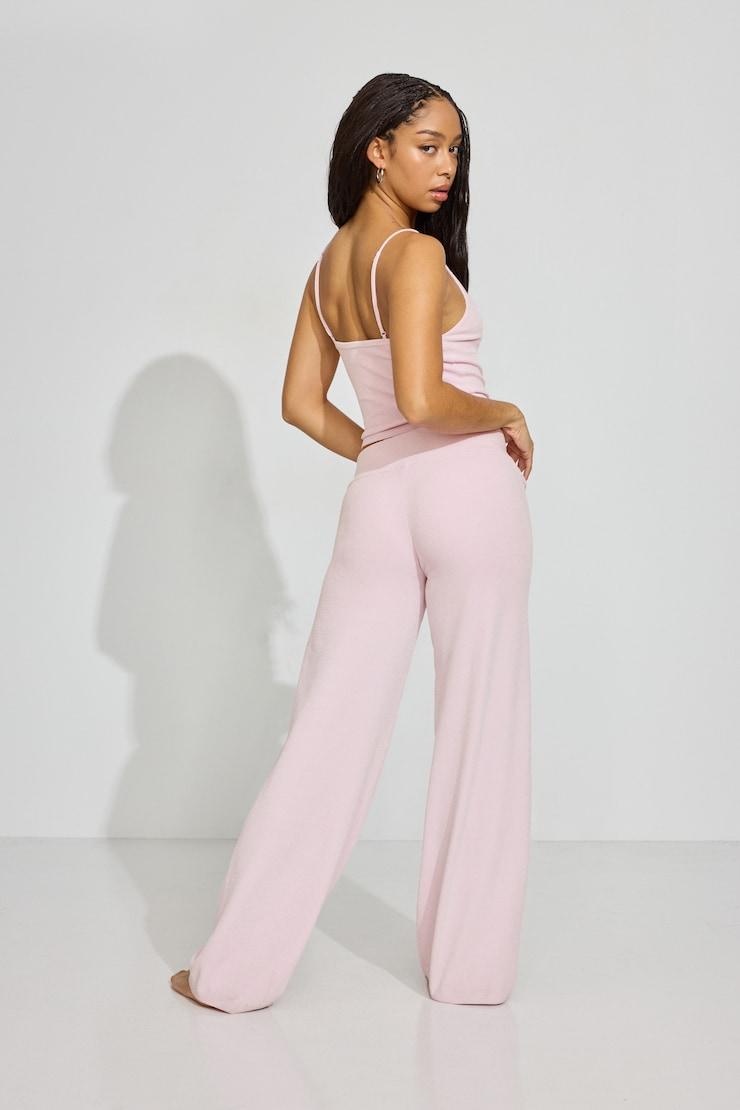 Chenille Low Rise Pants Product Image