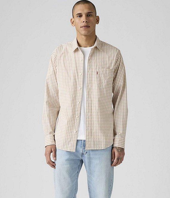 Levi's® Pocketed Long Sleeve Plaid Woven Shirt Product Image