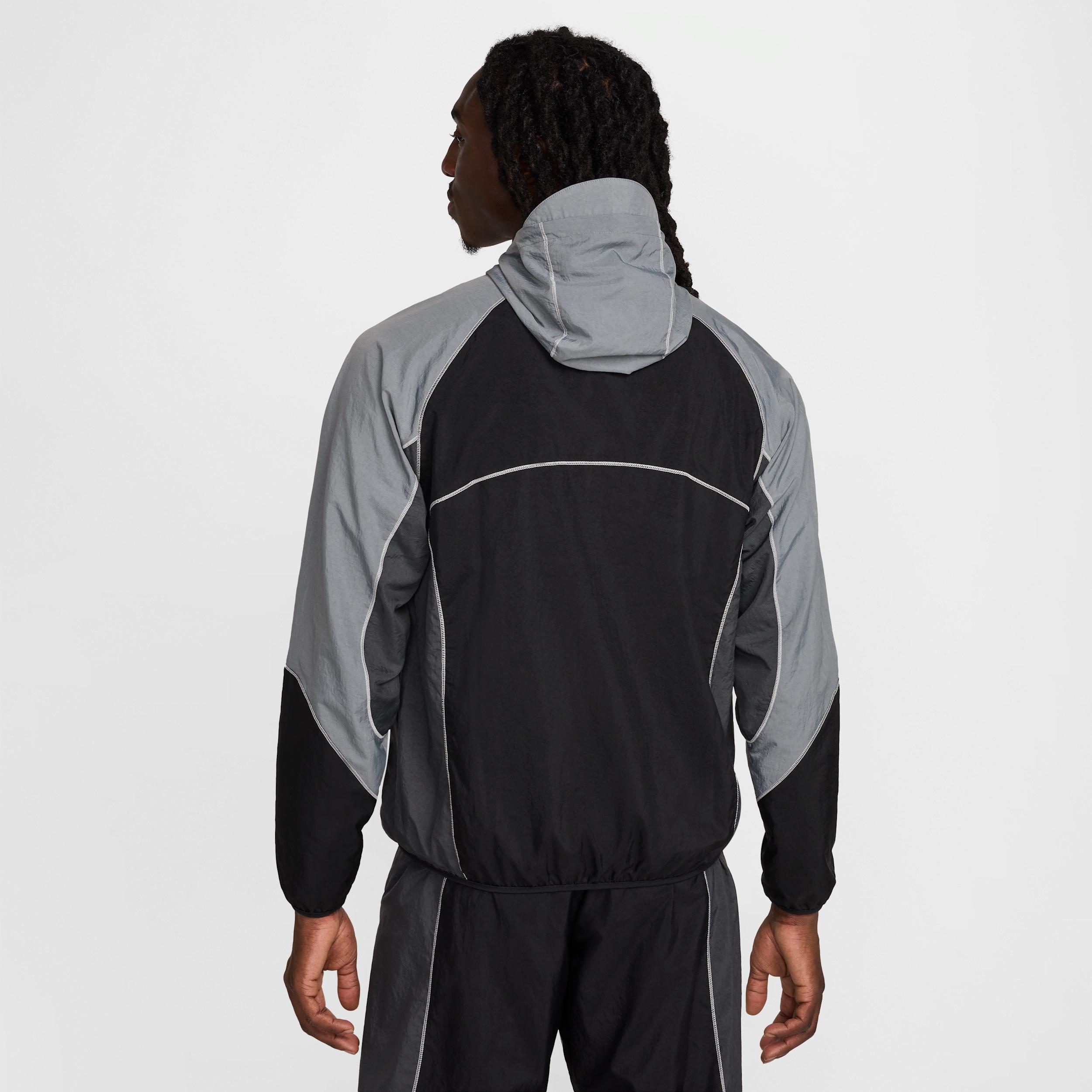 Nike Mens Strike+ Water-Repellent Hooded Soccer Jacket | HJ3802-011 Product Image